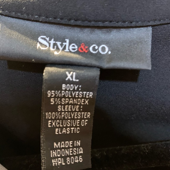 Patterned tunic length top - Picture 4 of 4